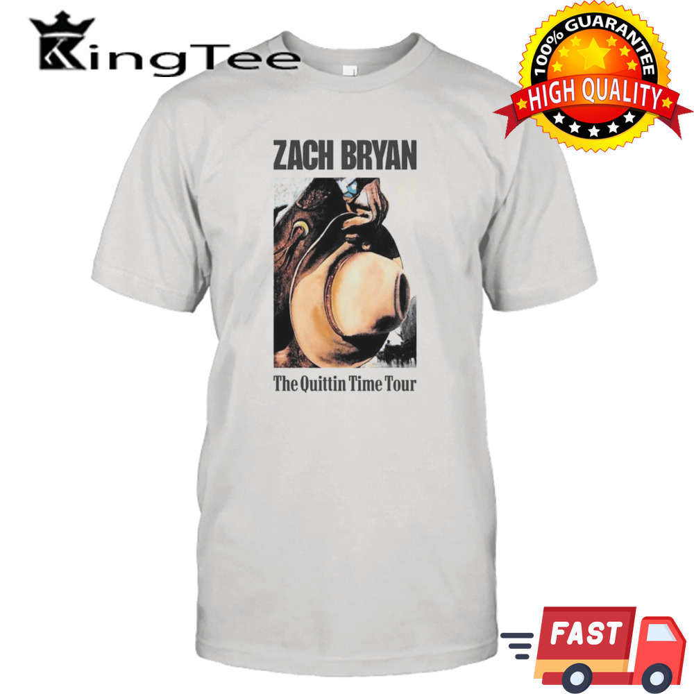 Zach Bryan Cowboy The Quittin Time Tour 2024 Shirt