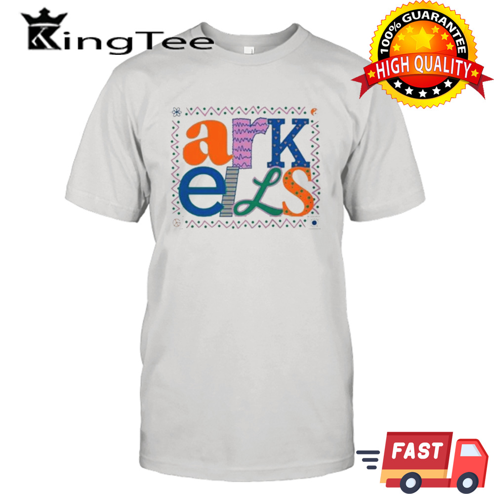 Arkells Hippie Font Shirt