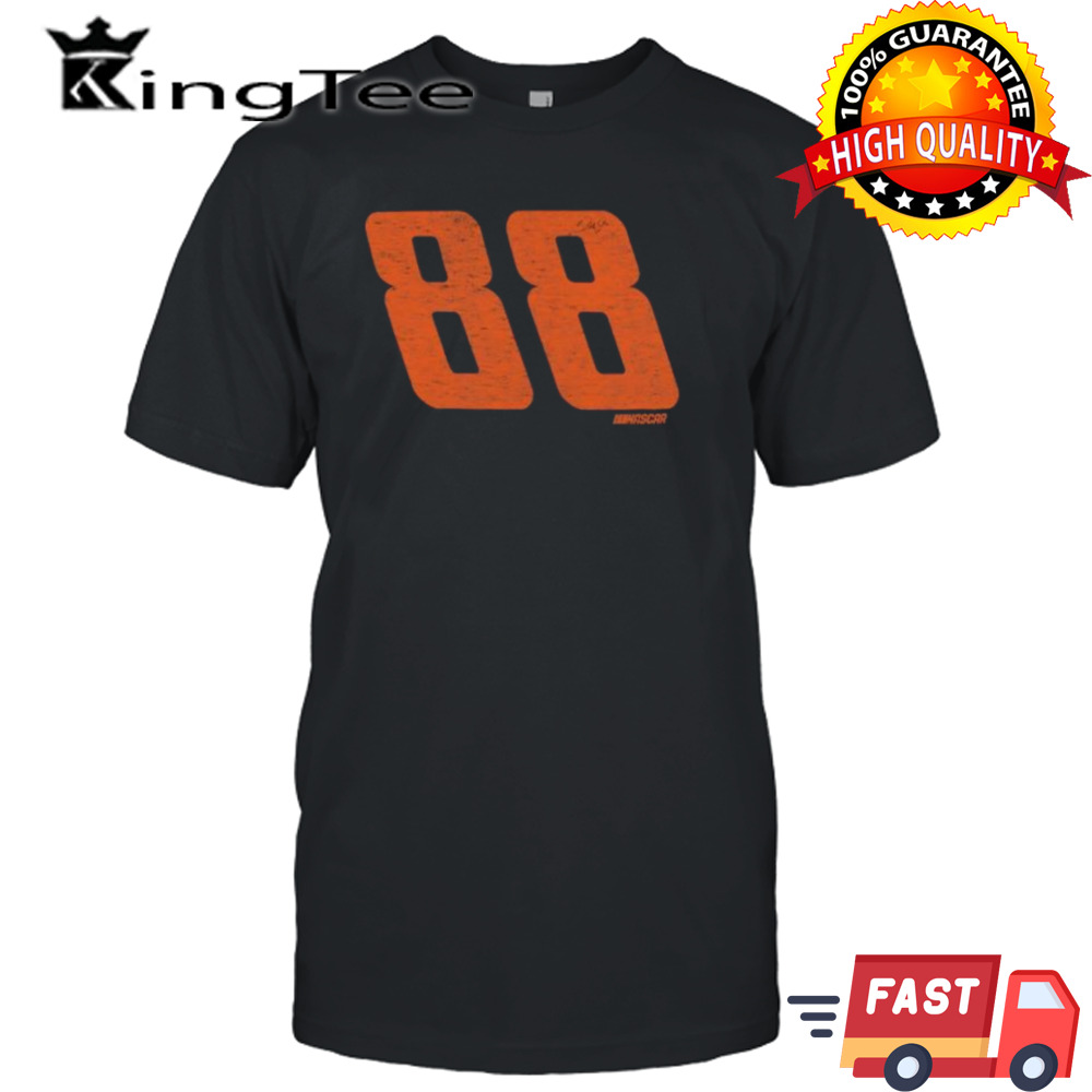 Dale Earnhardt Jr. ’47 Black Driver #88 Franklin T-Shirt