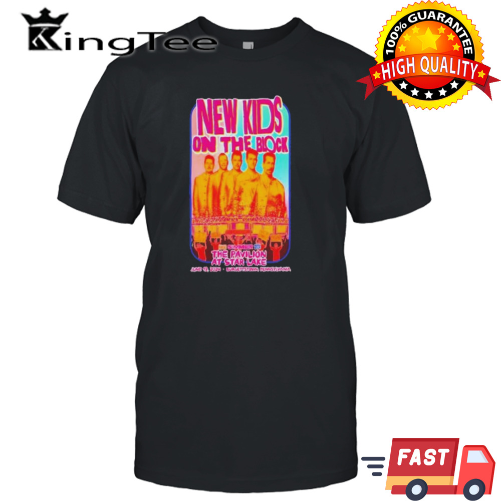 New Kids On The Block Show At The Pavilion At Star Lake 2024 Shirt