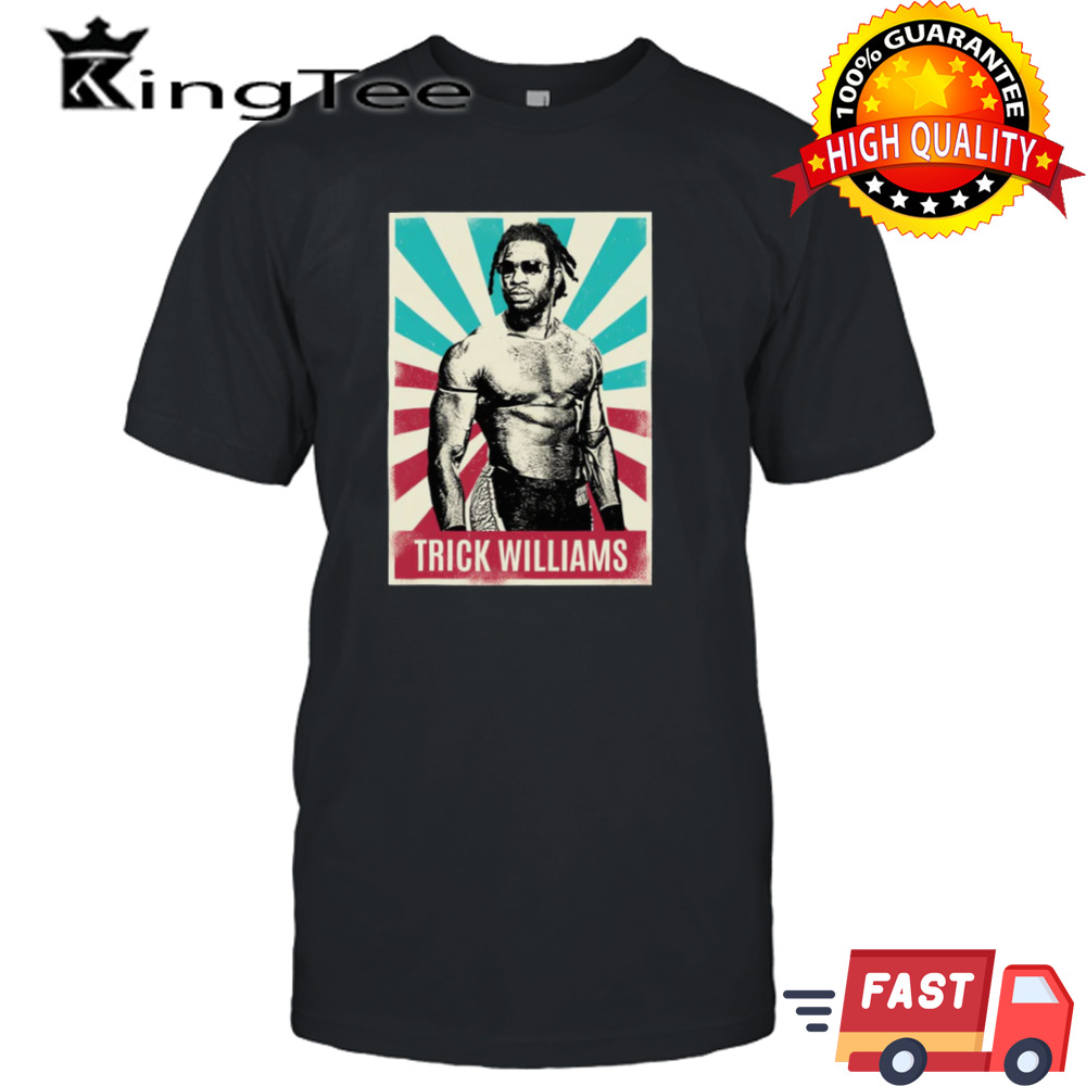 Trick Williams WWE Superstar Black T shirt