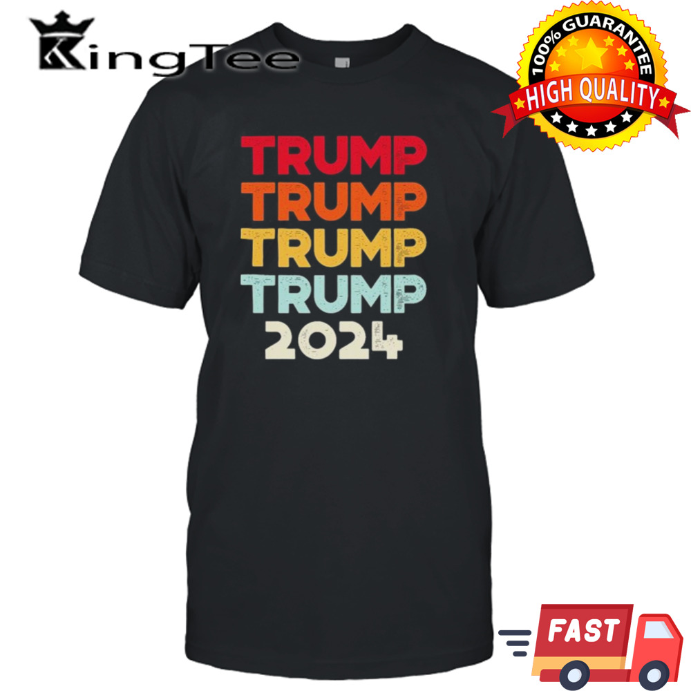 Trump 2024 Sunset Election T shirt