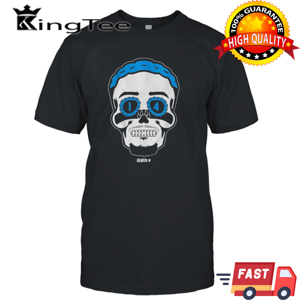 Amon-Ra St Brown Sugar Skull Shirt