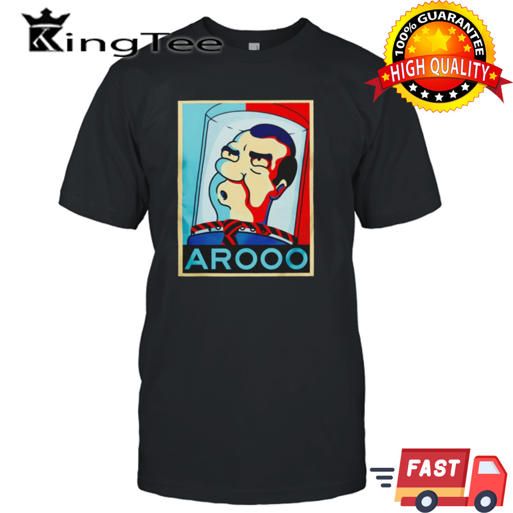 Arooo Shepard Fairey’s Hope shirt