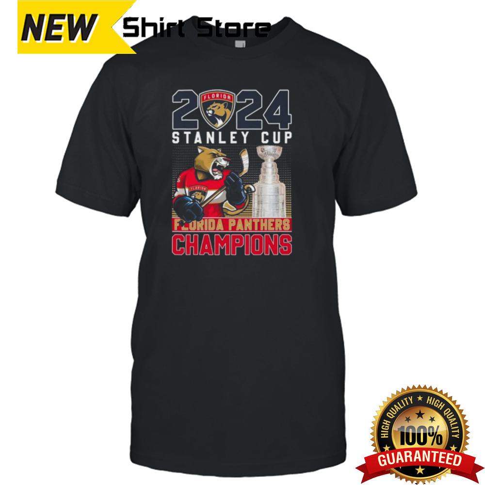 Florida Panthers Mascot 2024 Stanley Cup Champions shirt