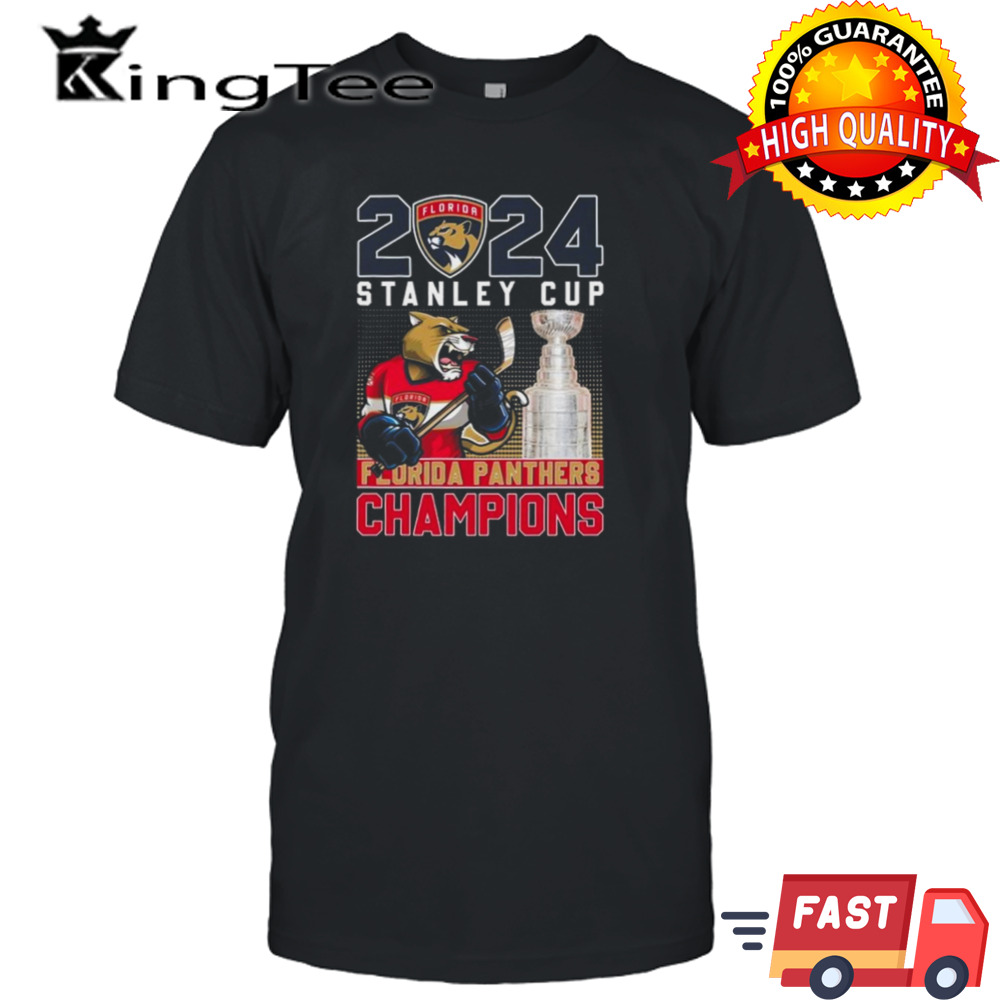 Florida Panthers Mascot 2024 Stanley Cup Champions shirt