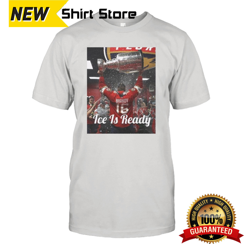 Champagne Shower Ice Is Ready T-shirt