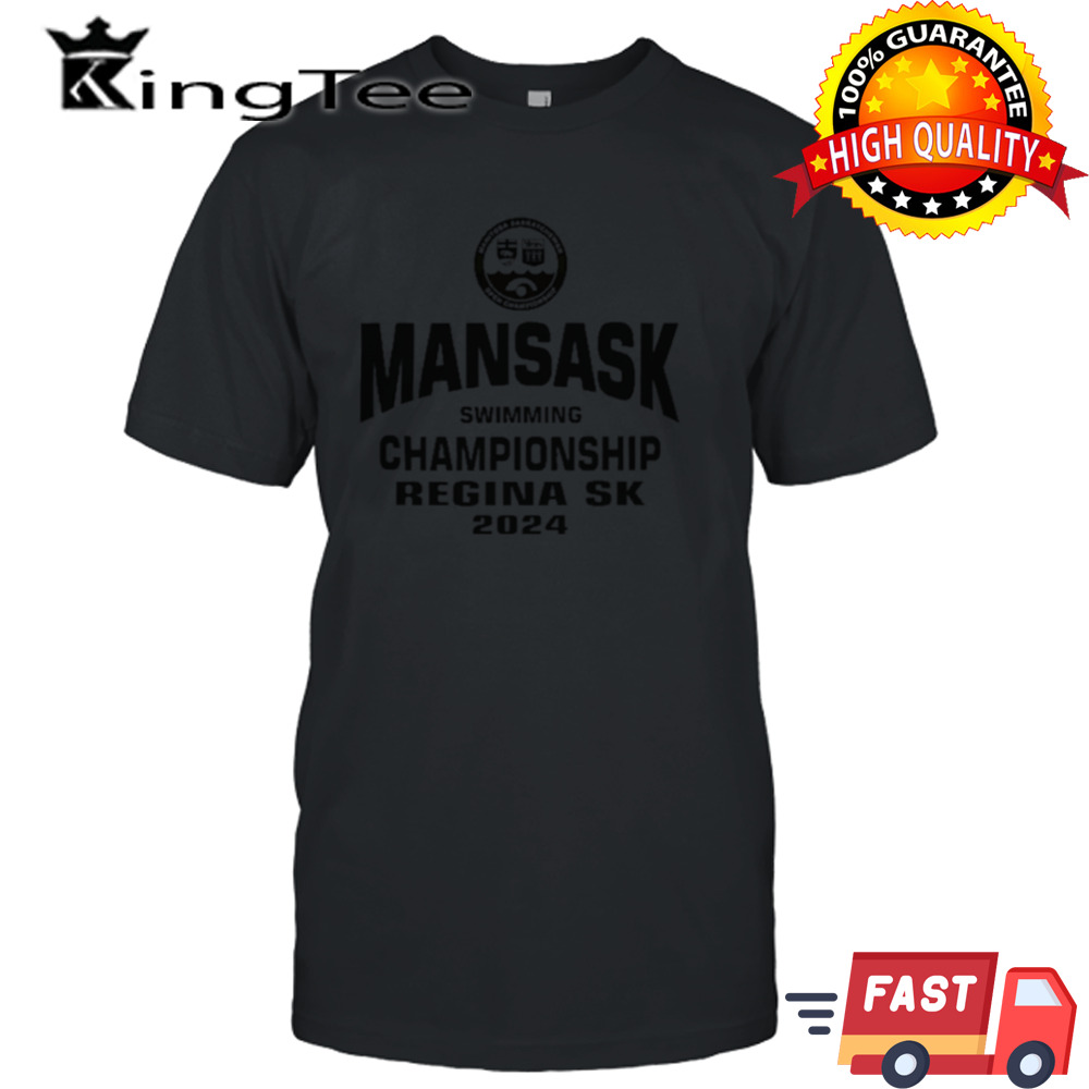 2024 ManSask Swimming Championship Shirt