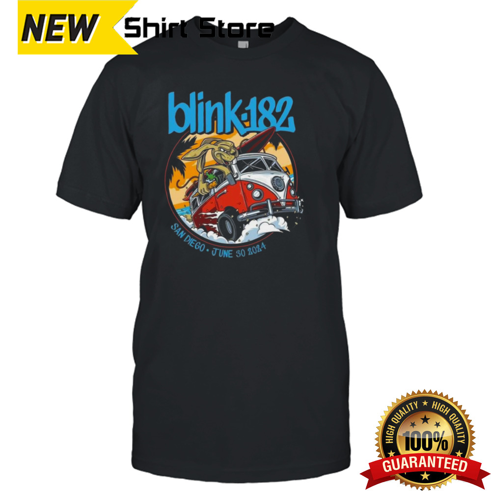 Blink-182 San Diego CA June 30 2024 Shirt