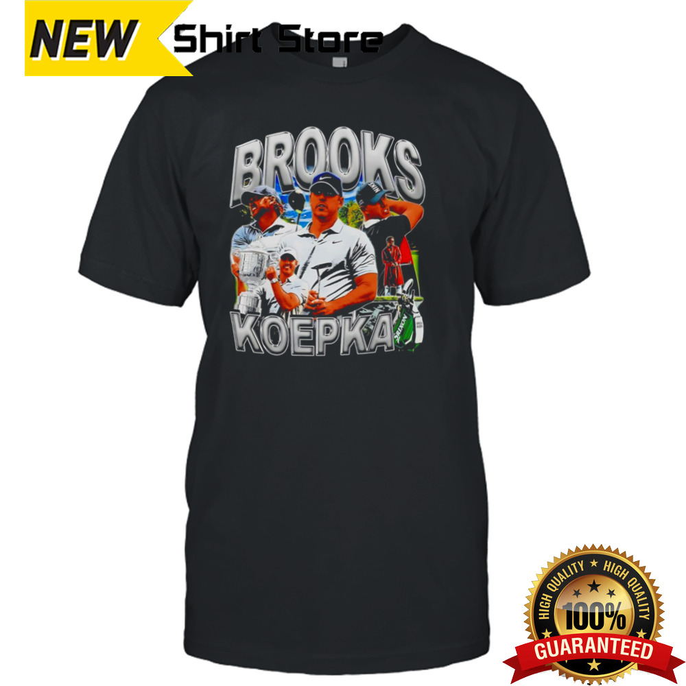 Brooks Koepka Golf Vintage Retro Style Shirt