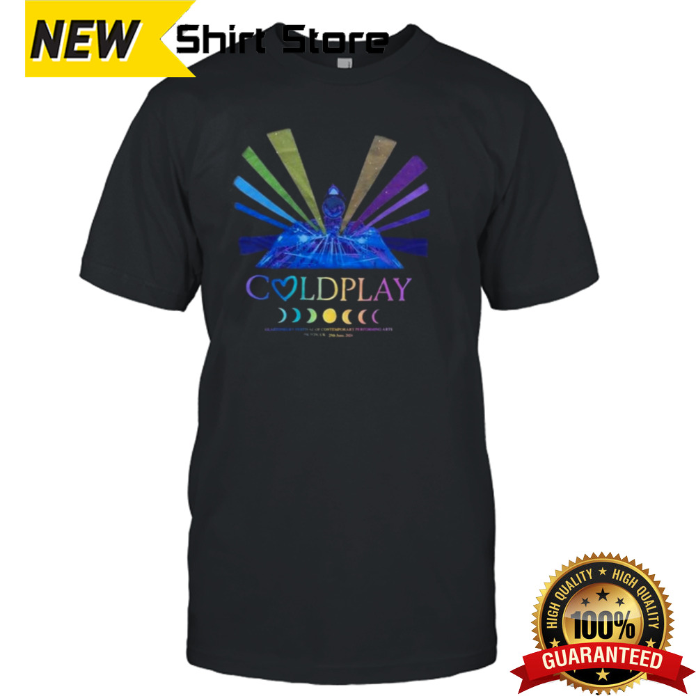 Coldplay’s Glastonbury Festival T-shirt