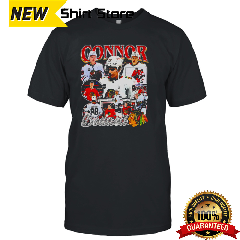 Connor Bedard Chicago Blackhawks Jersey shirt