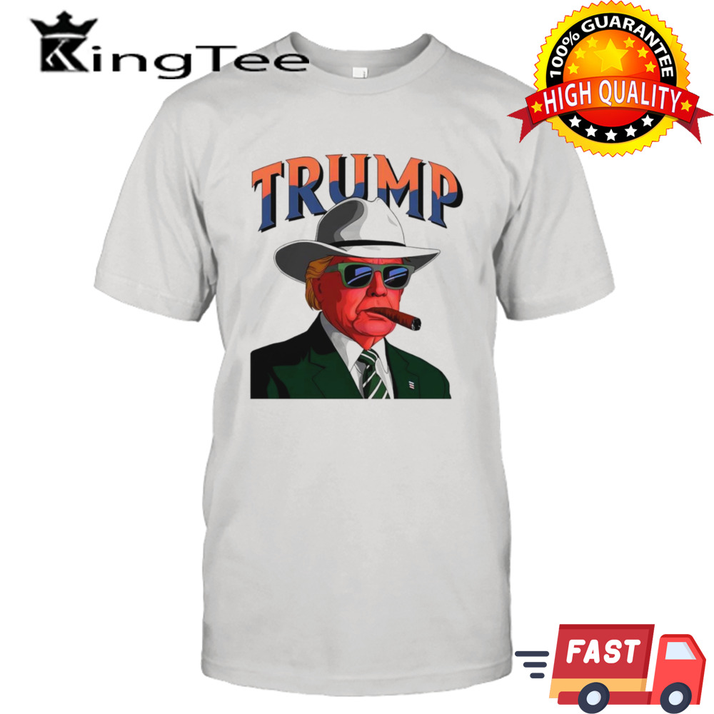 Cowboy Donald Daddy Make America Great Shirt