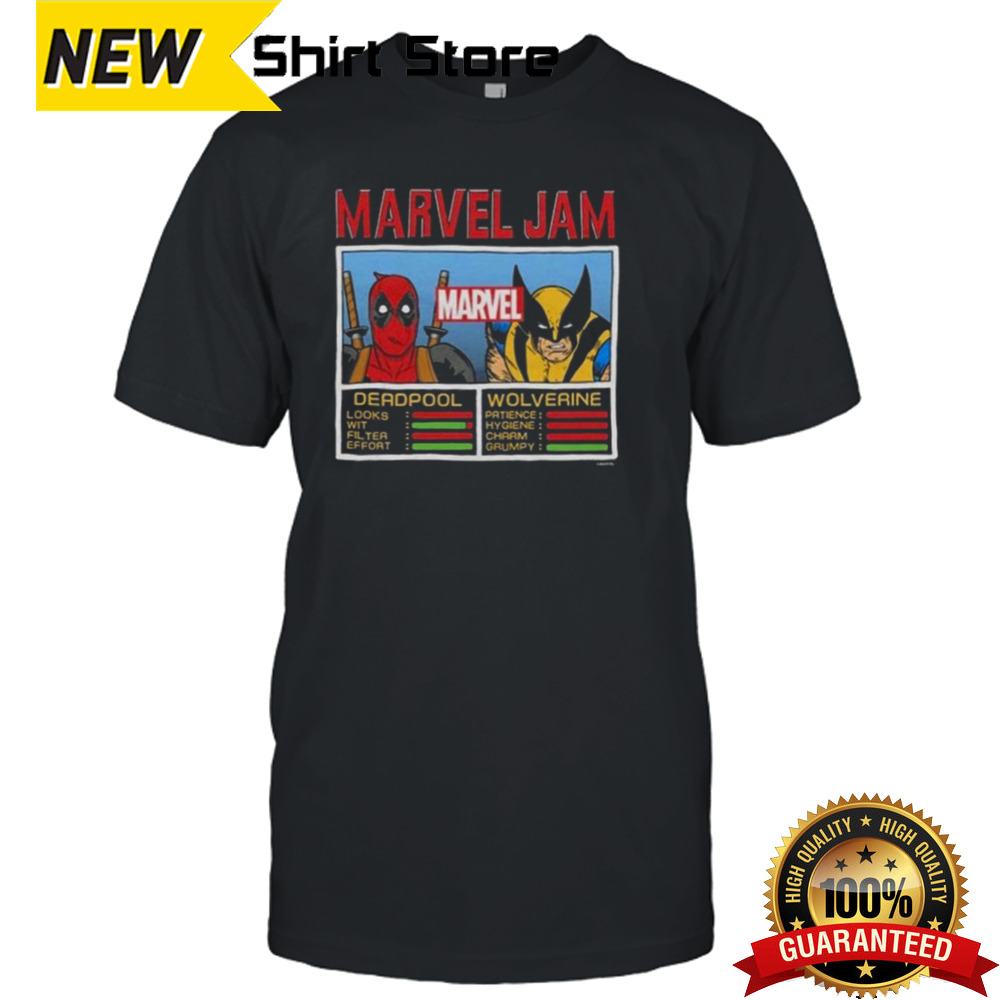 Deadpool & Wolverine Marvel Jam T-shirt