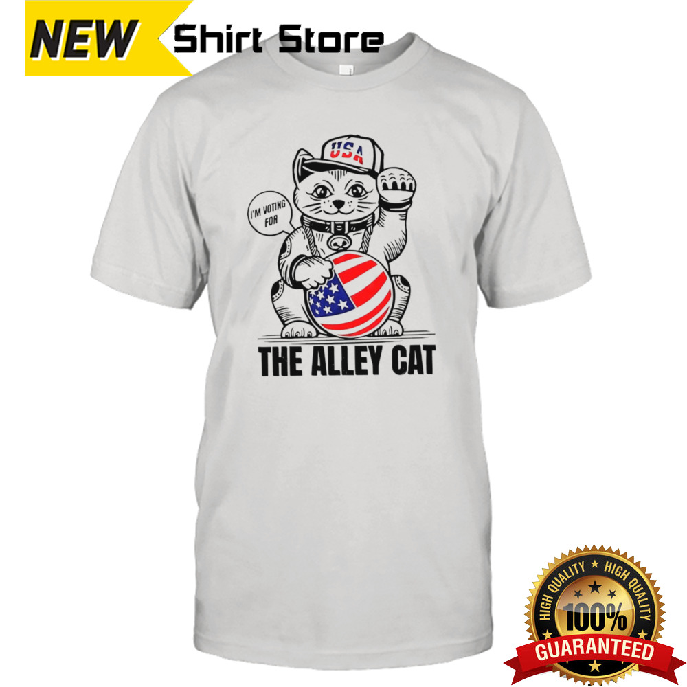 I’m voting for the alley cat shirt