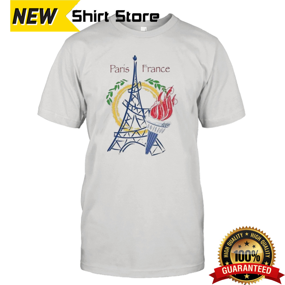 Paris Travel Olympic T-shirt