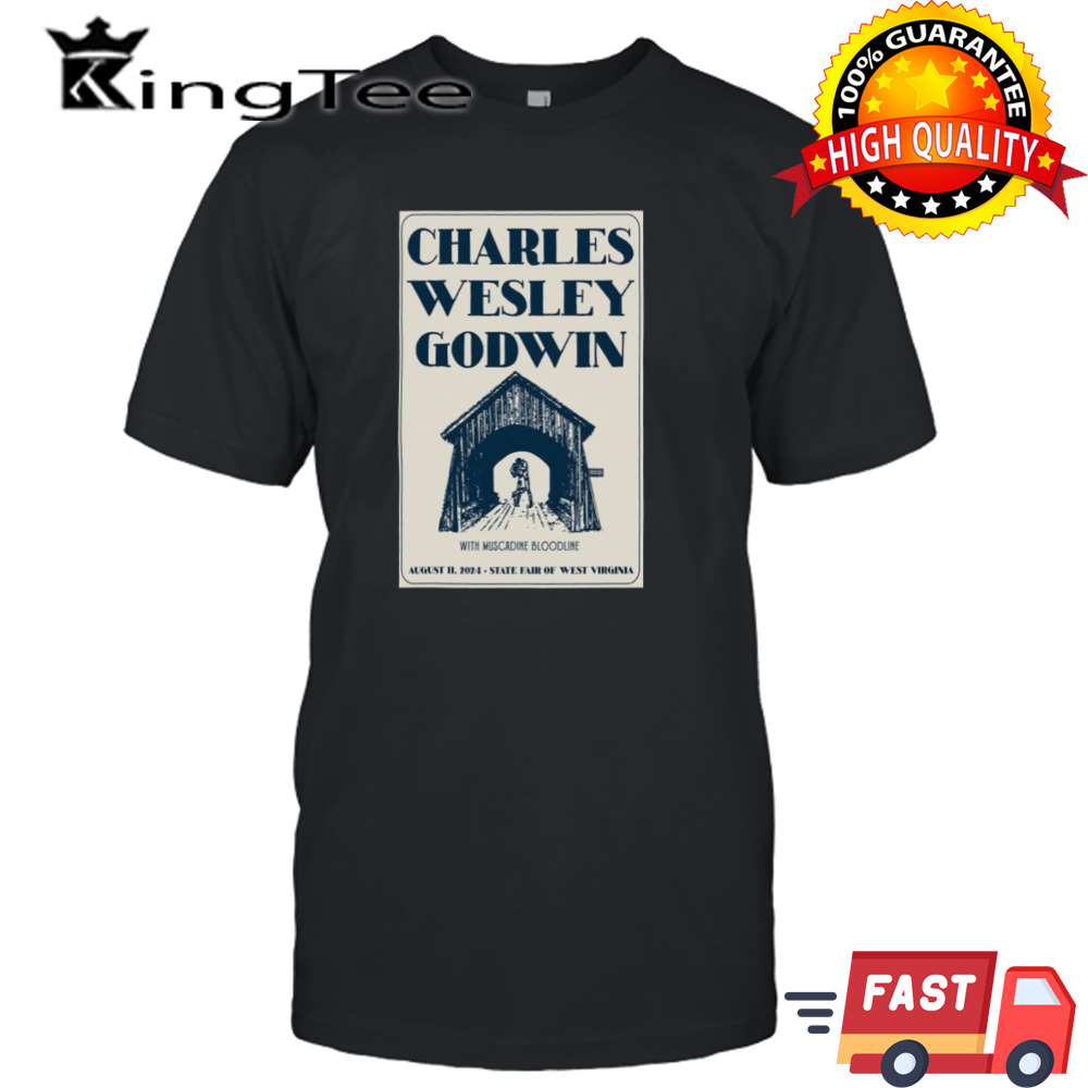 Charles Wesley Godwin At State Fair Of West Virginia In Lewisburg, WV On August 11 2024 Poster Shirt