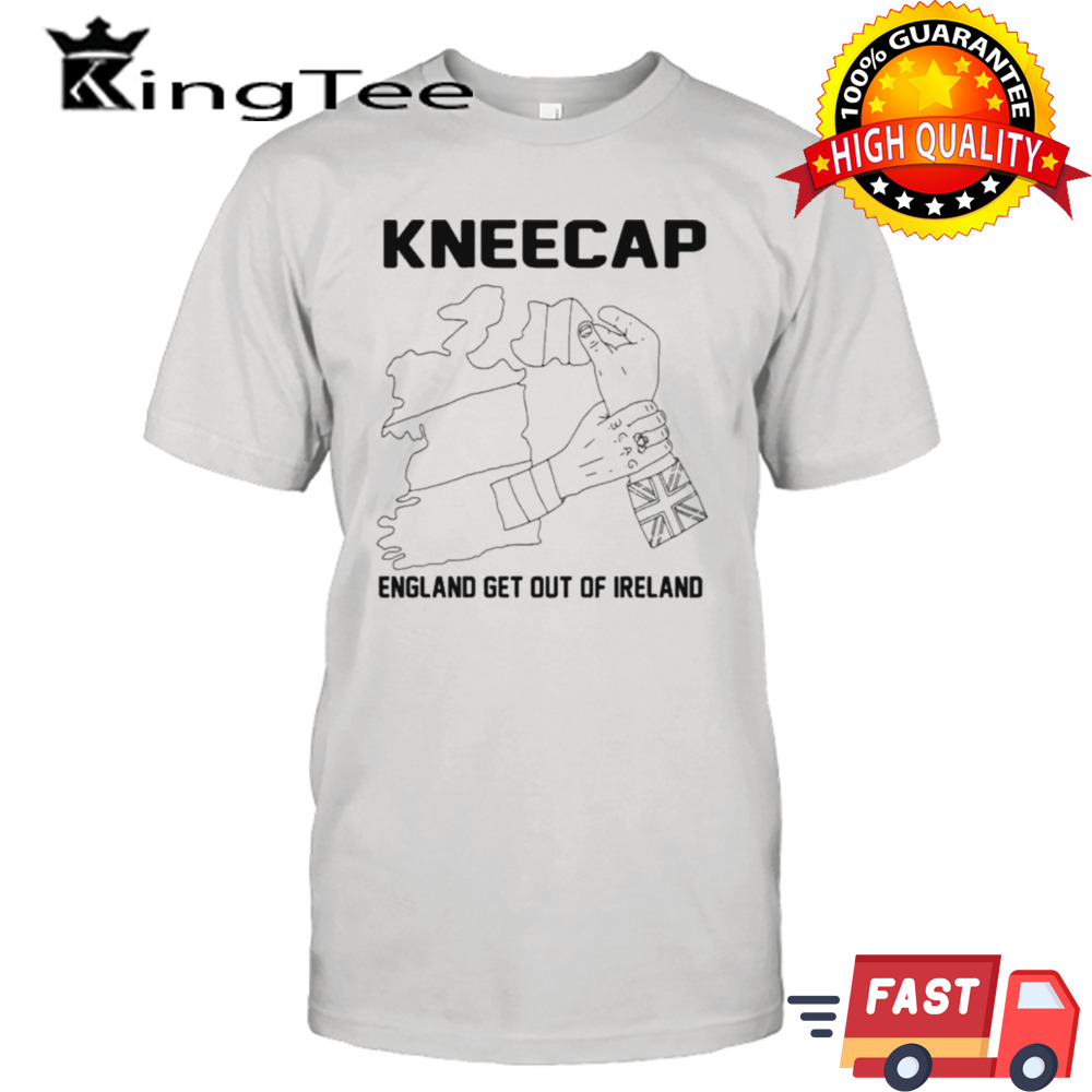 Kneecap England Get Out Of Ireland T-shirt