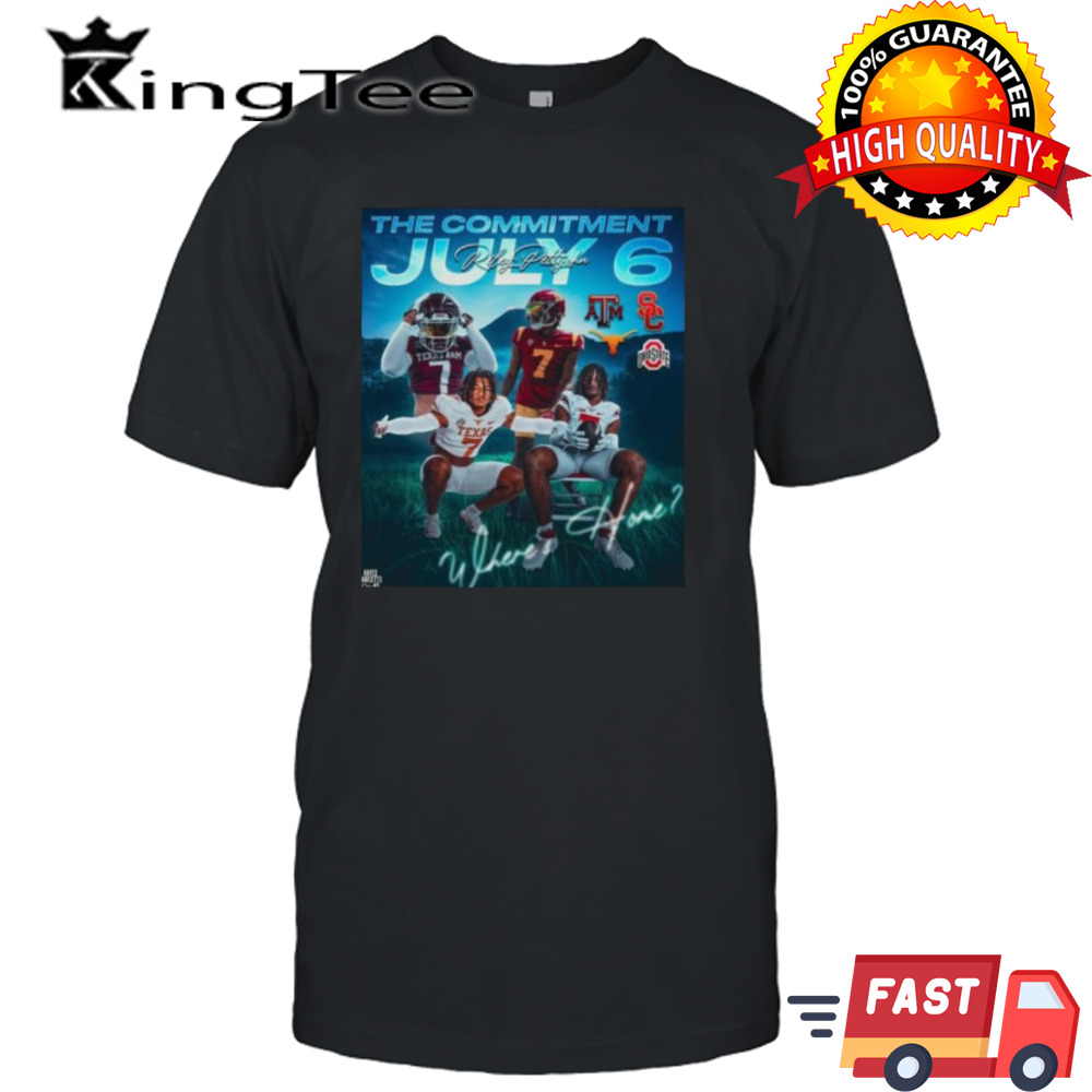 The Commitment Riley Pettijohn July 6 Shirt