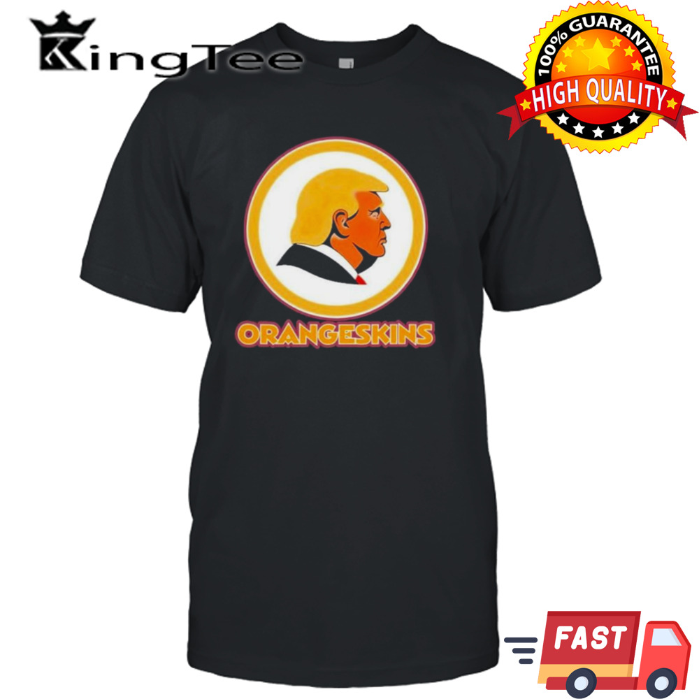 Donald Trump Orangeskins Washington Redskins shirt