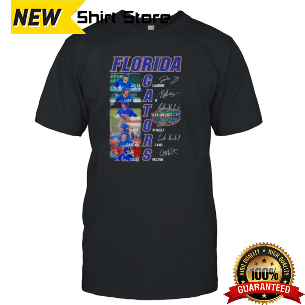 Florida Gators Baseball Team Players Shirt