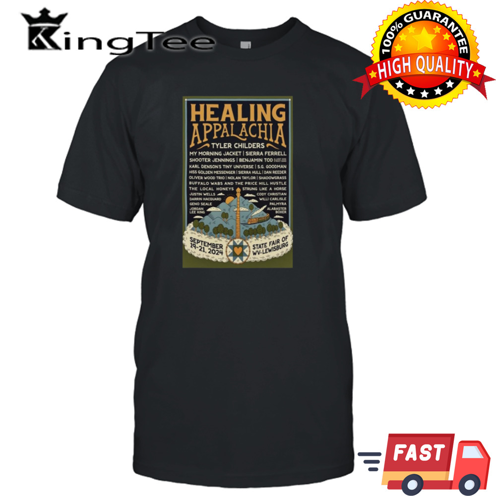 Healing Appalachia Sep 19-21 2024 Lewisburg WV Poster Shirt