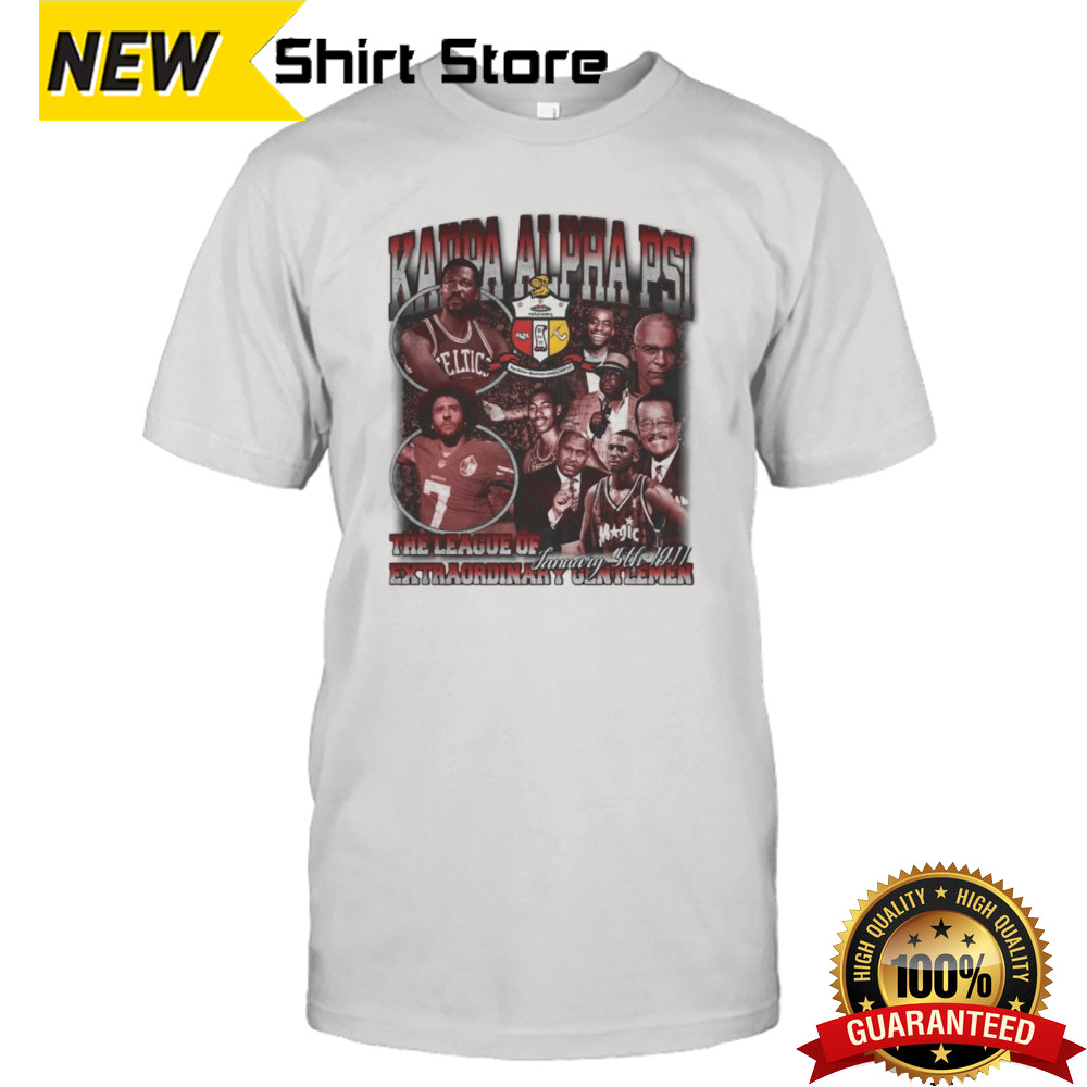 Kappa Alpha Psi Legacy The League Of Extraordinary Gentlemen T-shirt