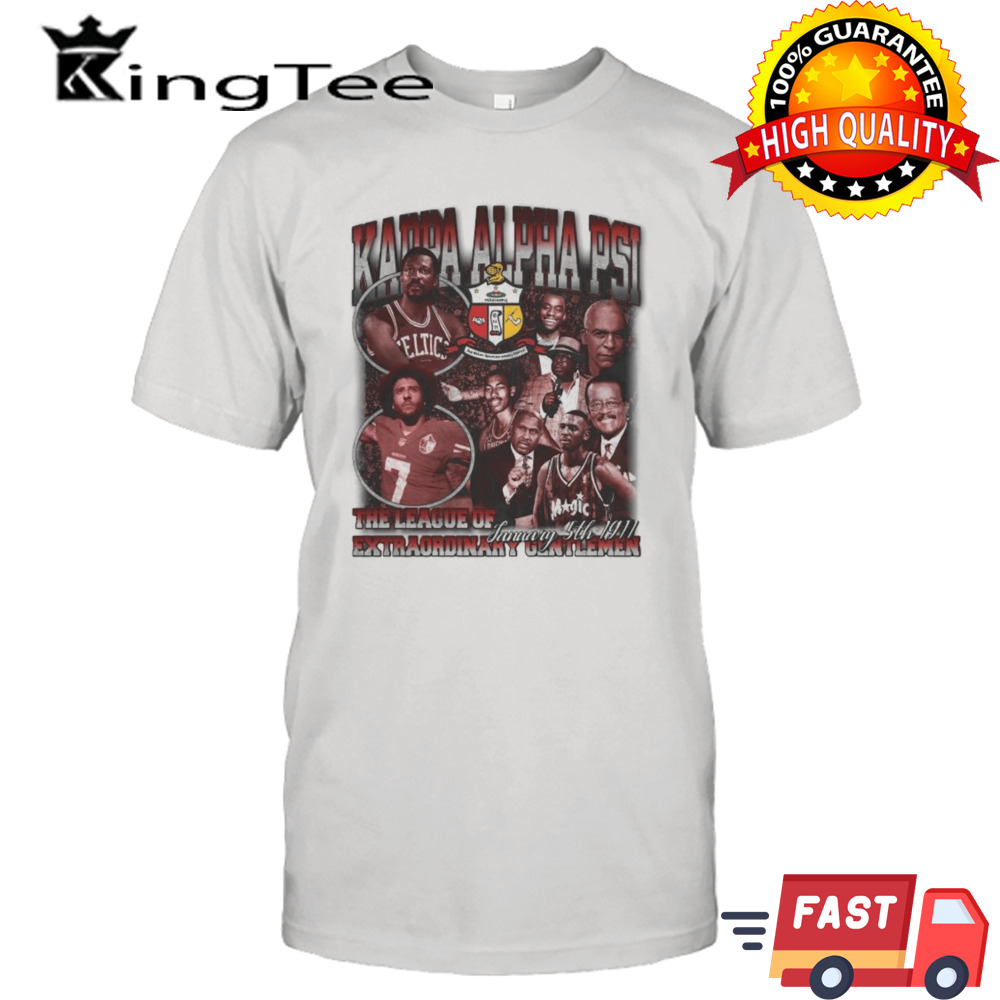 Kappa Alpha Psi Legacy The League Of Extraordinary Gentlemen T-shirt