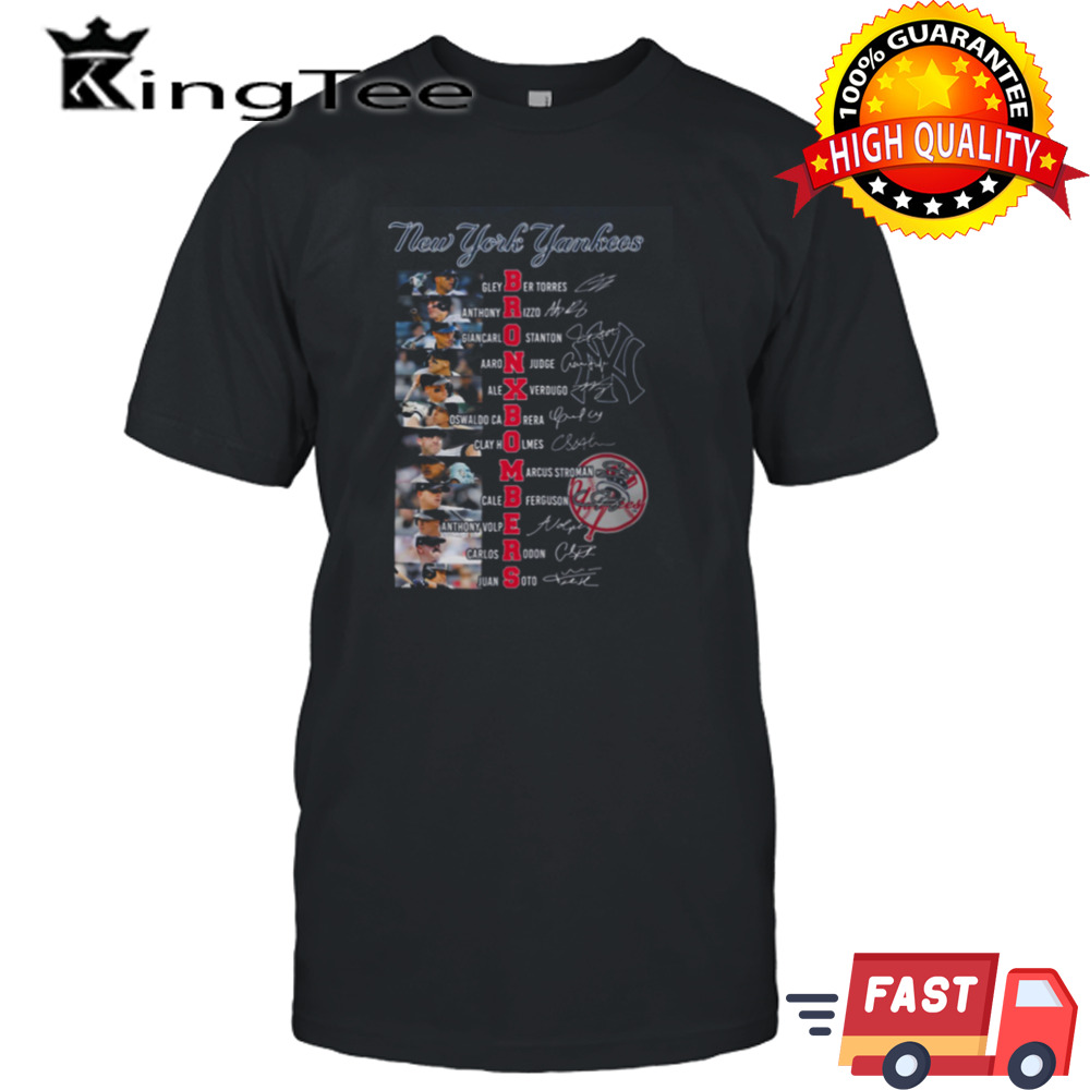 New York Yankees 2024 Times Starting Line Up T Shirt