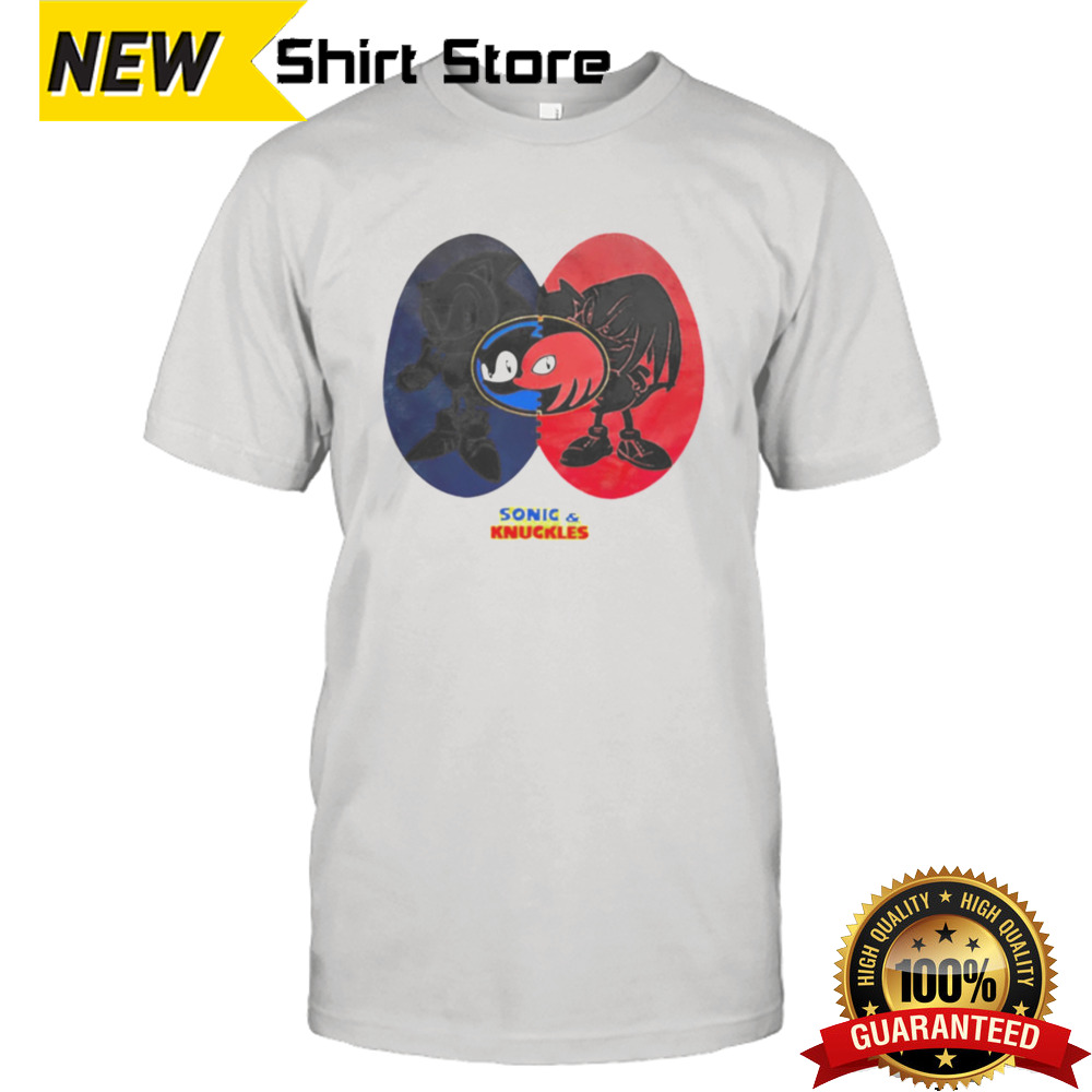 Sonic The Hedgeblog A Sonic And Knuckles 1994 By Jerzees shirt