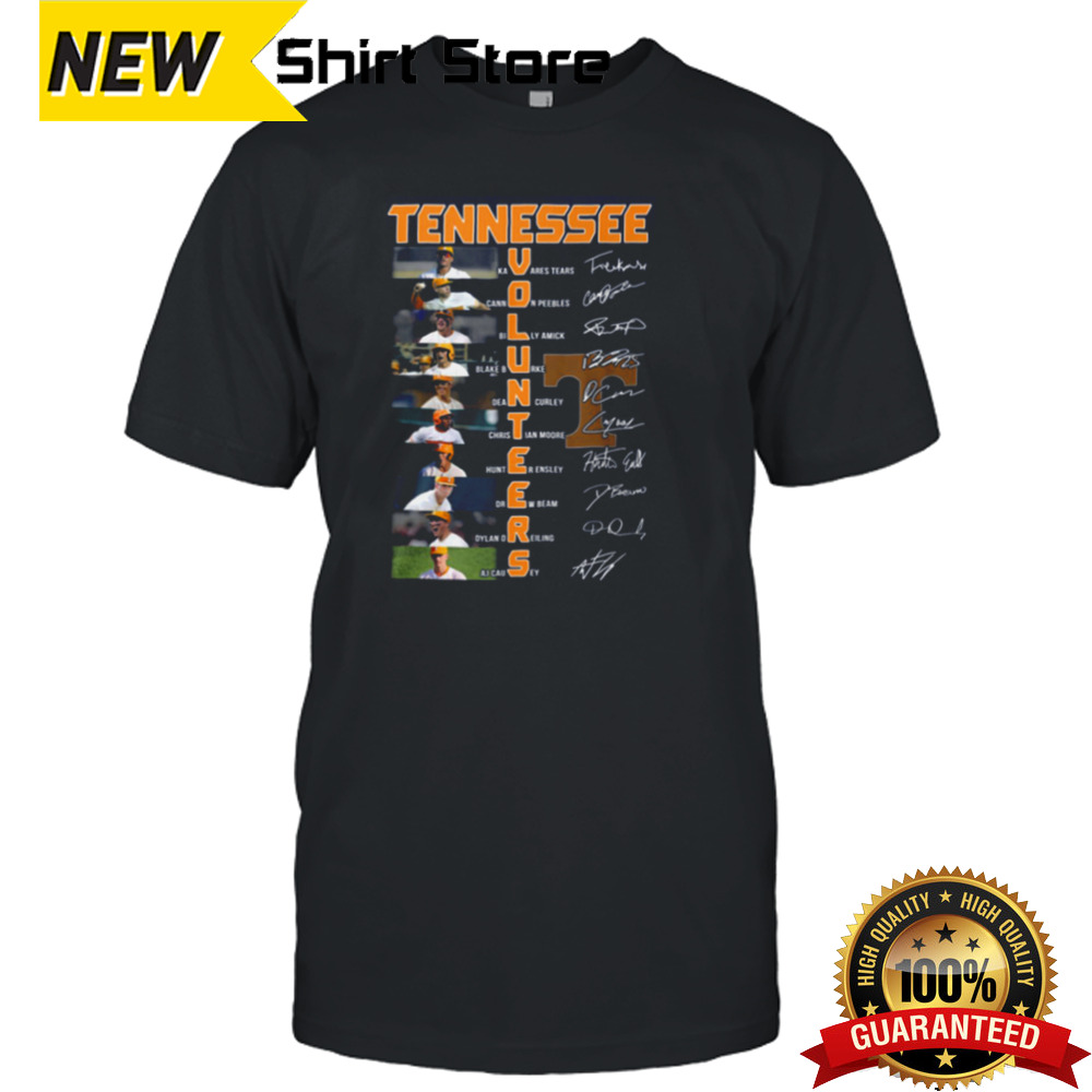 Tennessee Volunteers 2024 Times Starting Line Up T Shirt