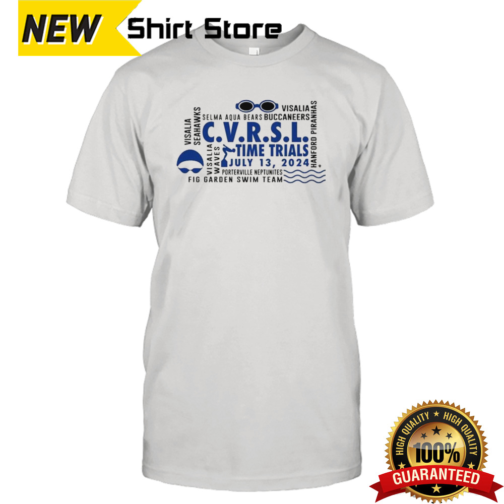 2024 Cvrsl Time Trials Division III 2024 Logo T-shirt