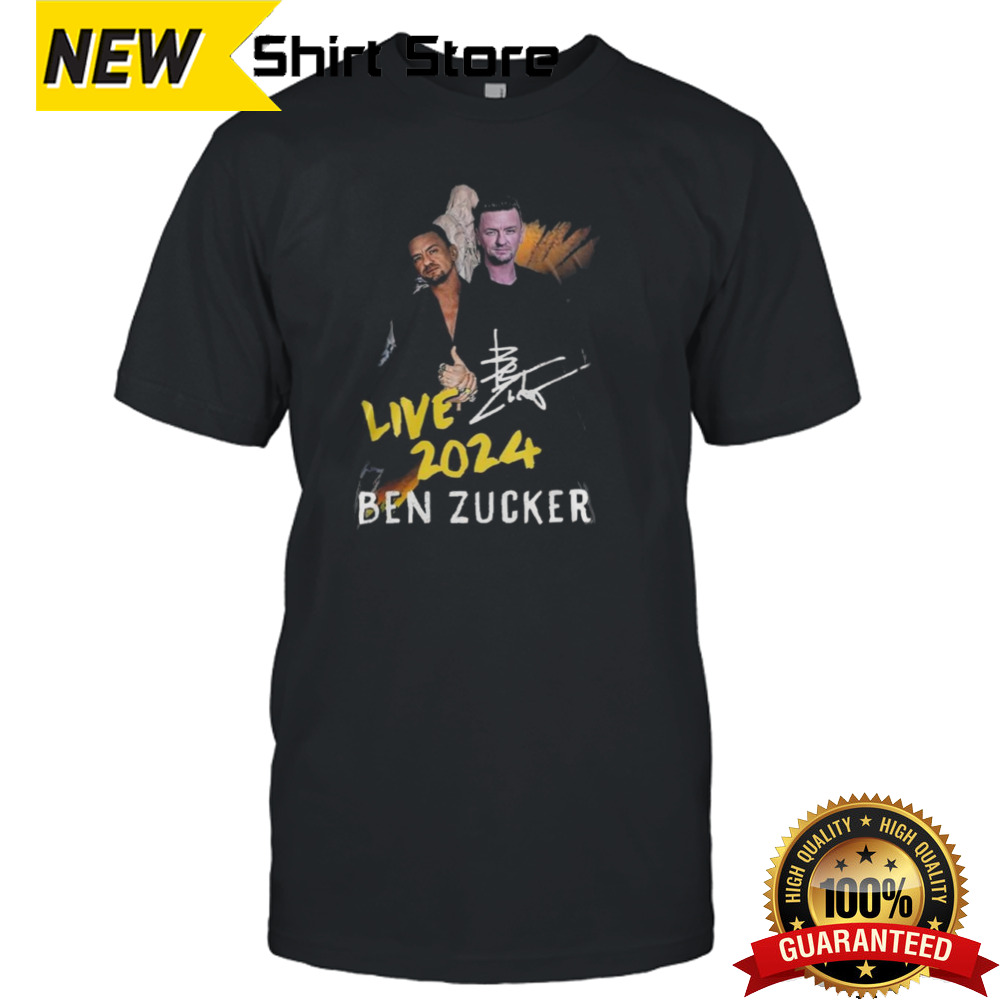 Ben Zucker Live 2024 Open Air Signature T-shirt