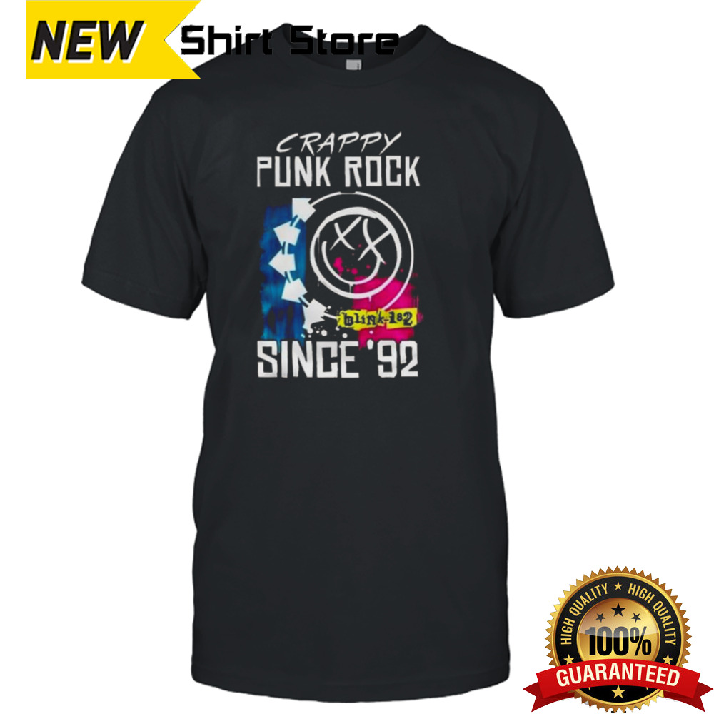 Blink 182 Crappy Punk Rock Since ’92 T-shirt