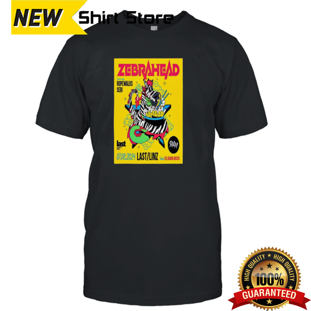 Zebrahead Tour In Pont Rouge QC On Jul 8 2024 Poster Shirt