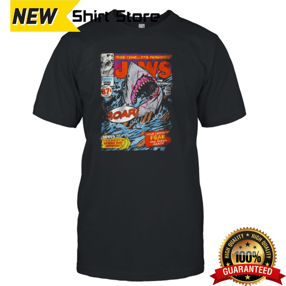 Jaws The Revenge This Time It’s Personal Roar T-shirt