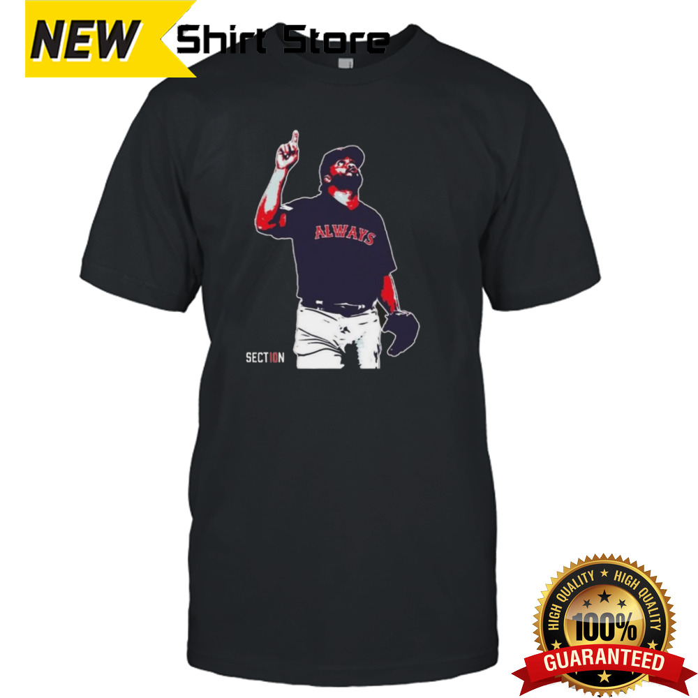 Kenley Jansen Always Up Never Down T-shirt