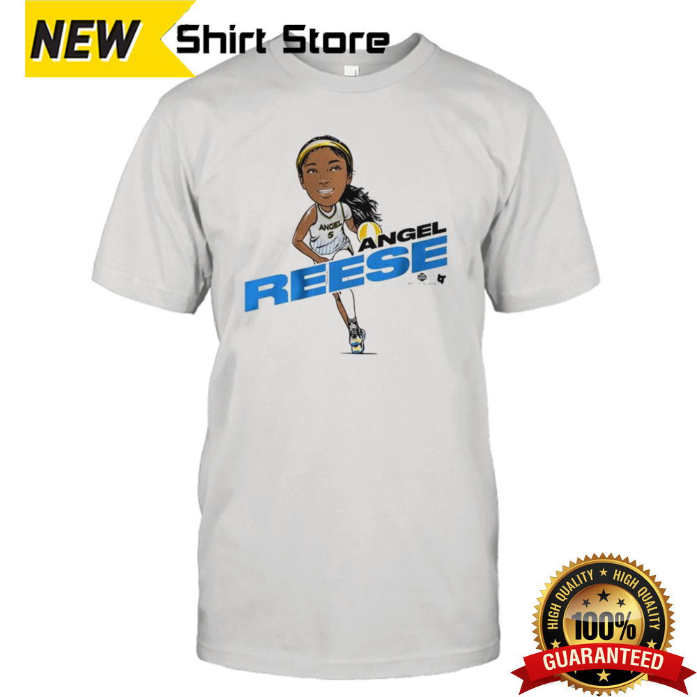 Angel Reese Caricature T-shirt