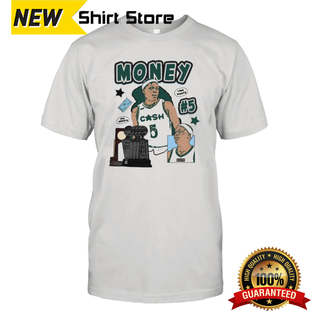 Cassius Winston Money Cash 5 1969 Points 890 Assists T-shirt