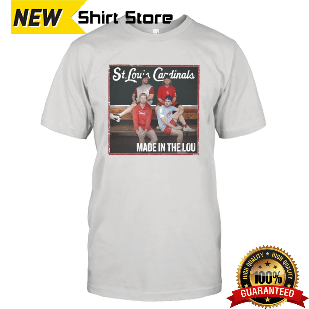 St Louis Cardinals Boy Band Night Made In The Lou 2024 T-shirt