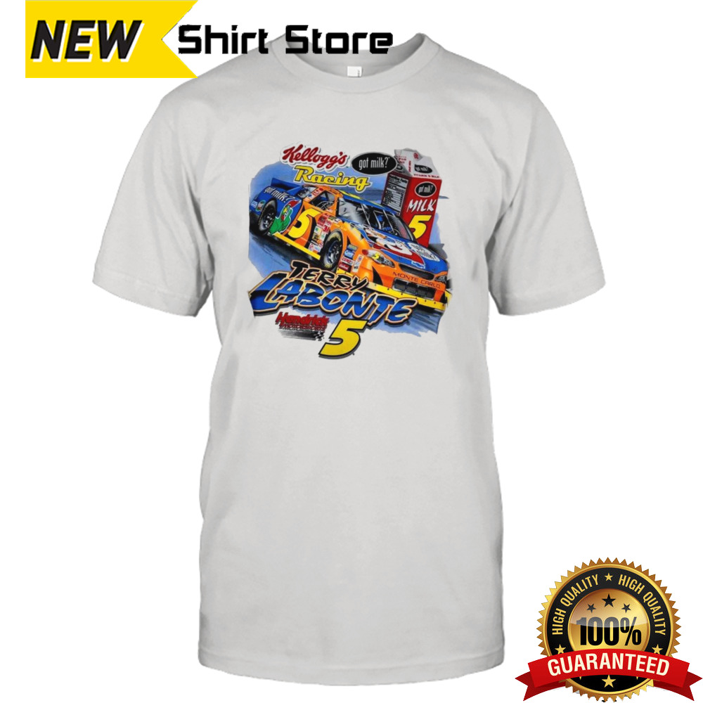 Terry Labonte Kellogg’s Got Milk Racing Hendrick Motorsports T-shirt