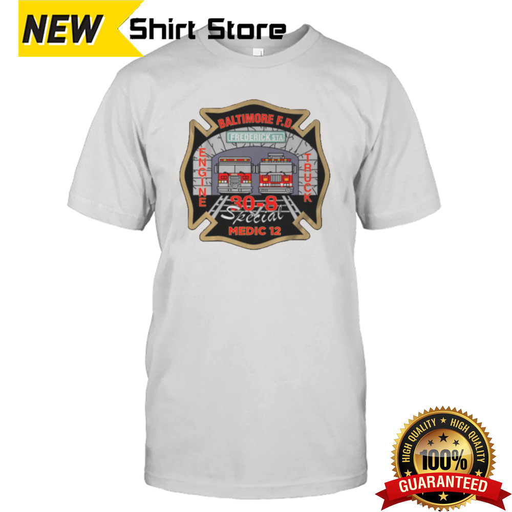 Baltimore City Fire Department Engine 30 Shirt