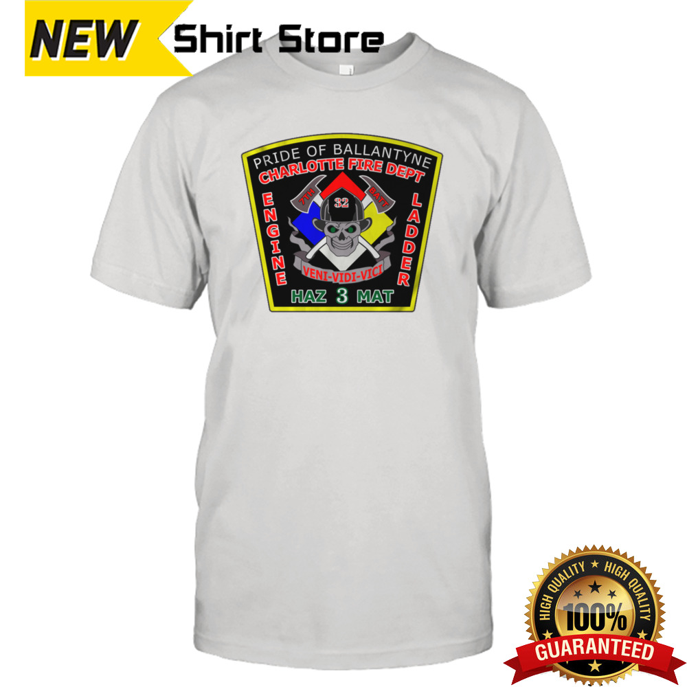 Charlotte Fire Department Station 32 Shirt