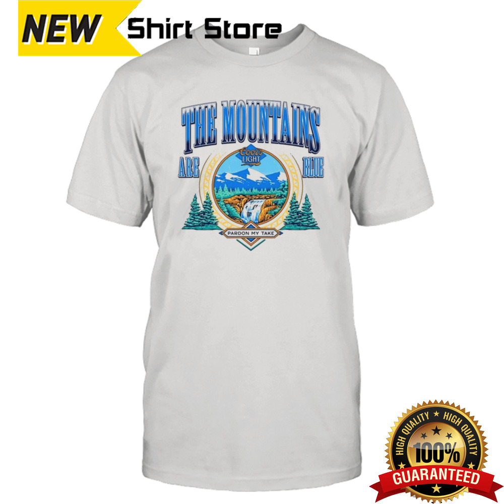 Coors X Pmt The Mountains Are Blue T-shirt