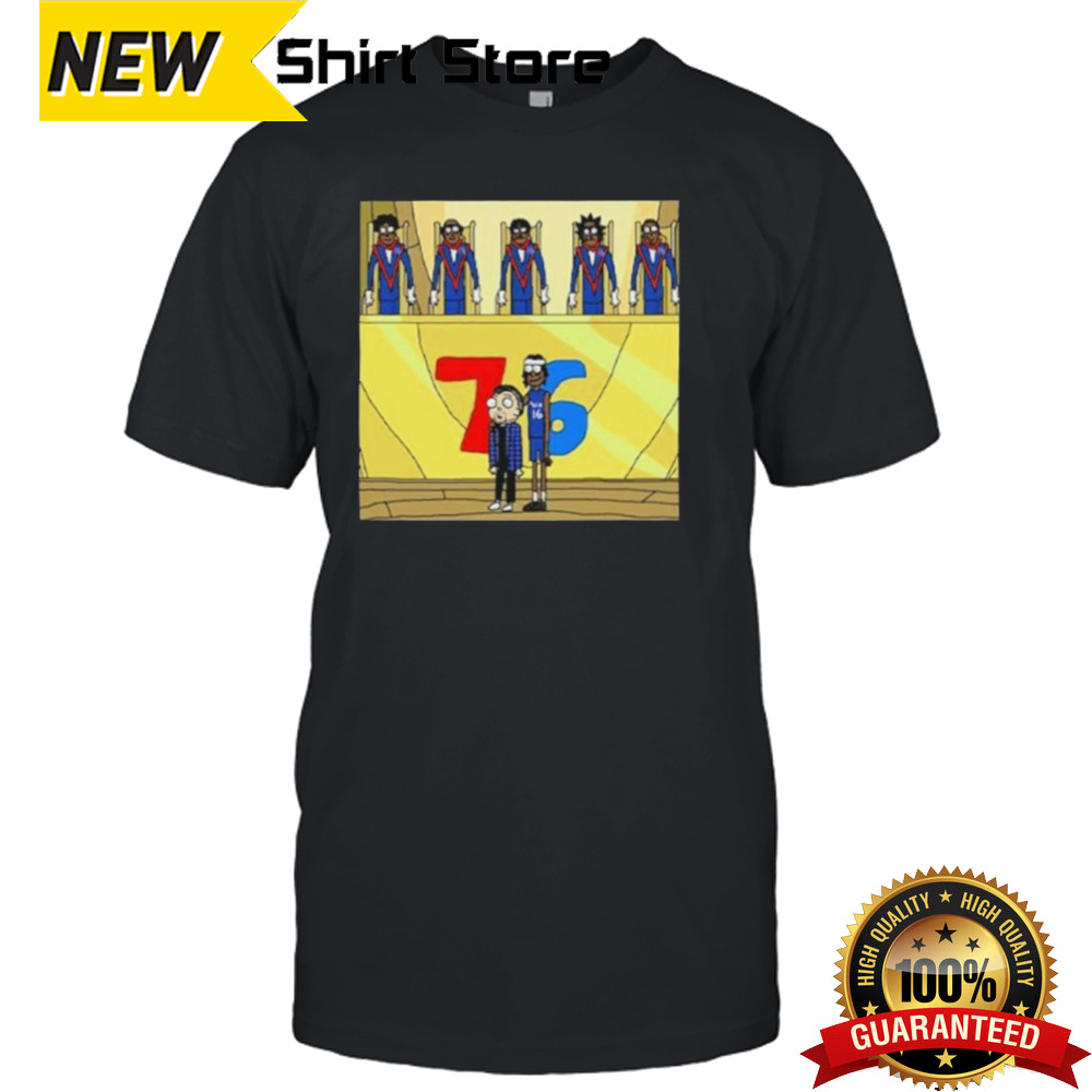 76ers Council Of Rickys And Daryl Morty T Shirt