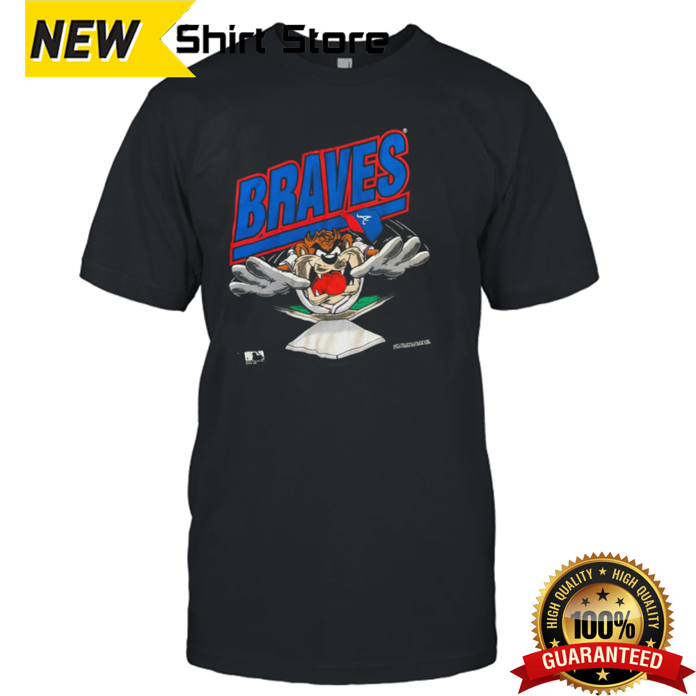 Atlanta Braves Tasmanian Devil Looney Tunes shirt