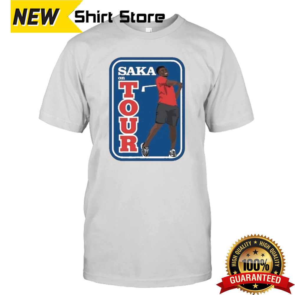 Carlbourkeart Saka On Tour Shirt