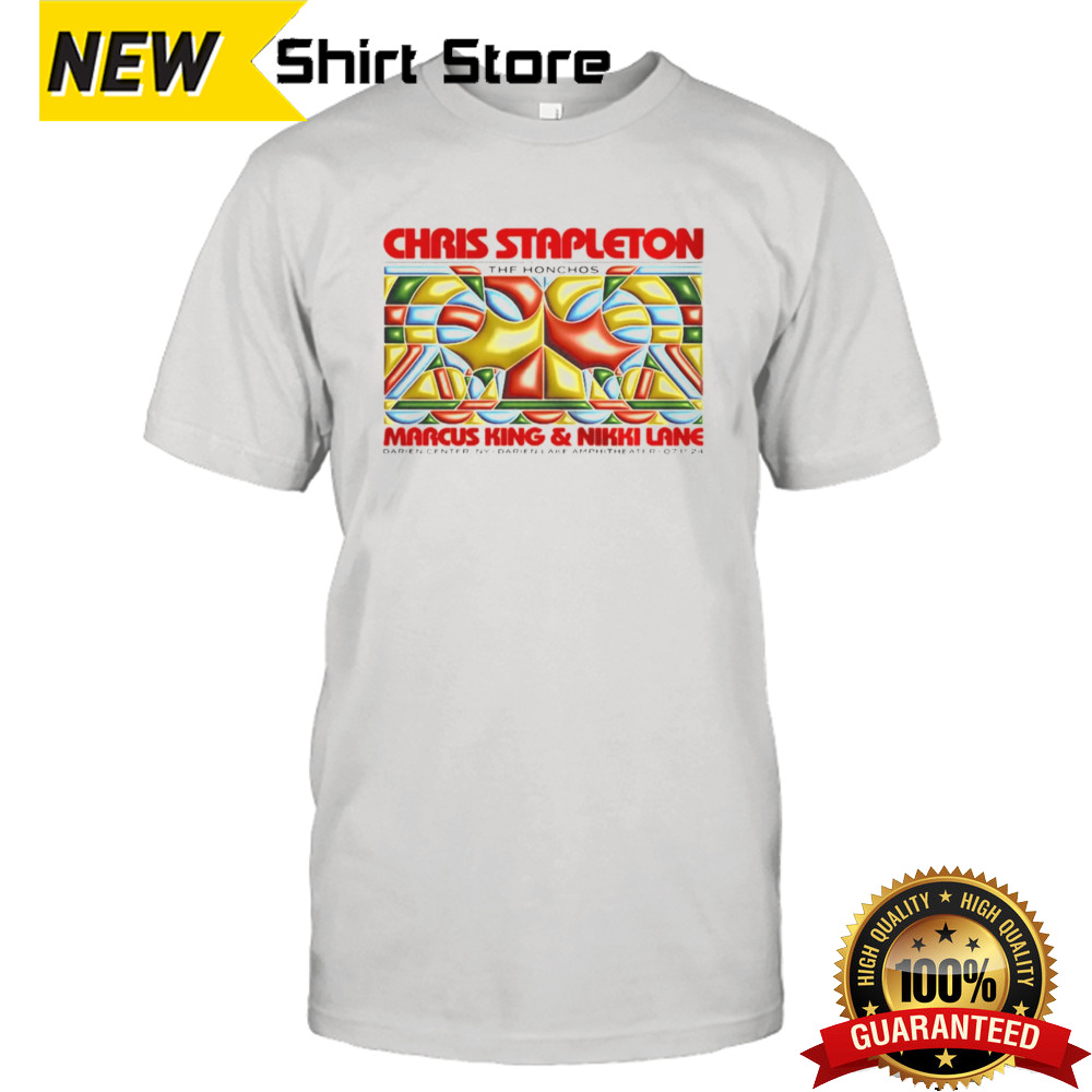 Chris Stapleton July 11 2024 Darien Lake Amphitheater in Darien Center NY Poster Shirt