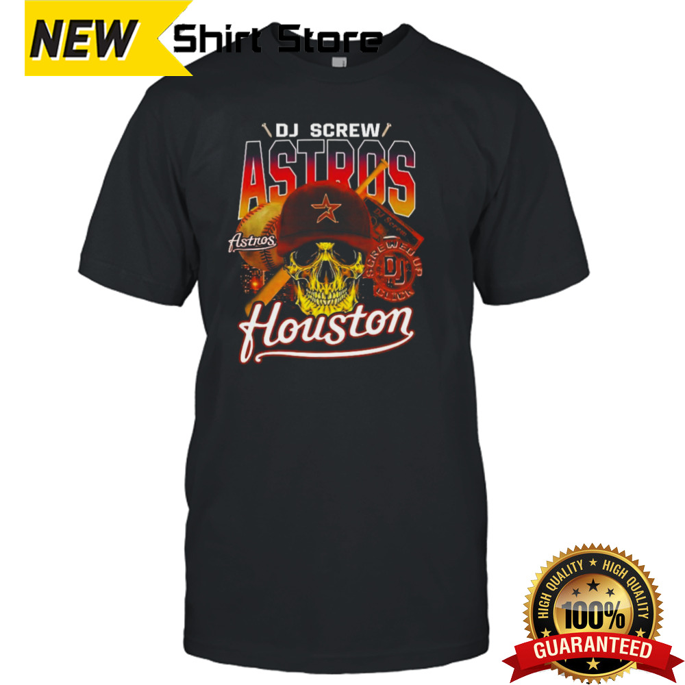 Houston Astros x Dj Screw 2024 T-shirt