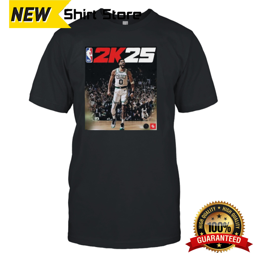 Jayson Tatum Is Our NBA 2K25 Standard Edition Cover Athlete Vintage T Shirt